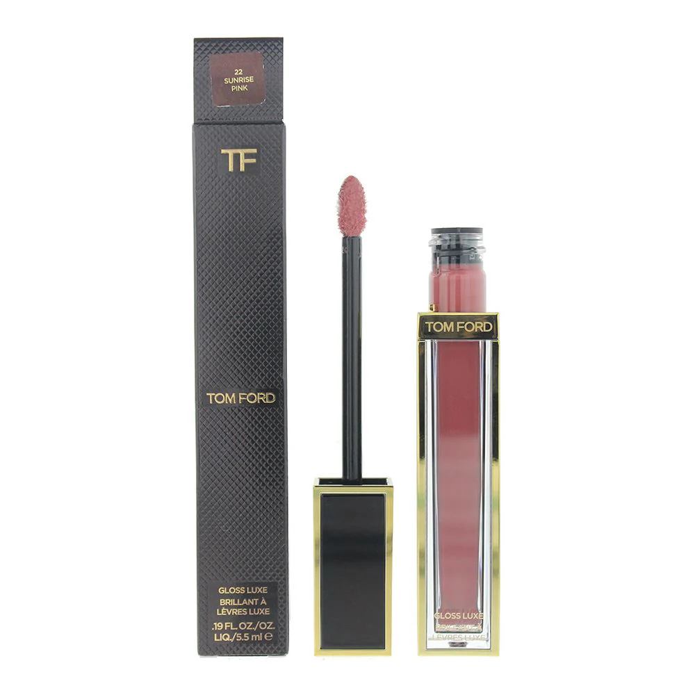 Tom Ford Gloss Luxe 22 Sunrise Pink Lip Gloss 5.5ml For Women