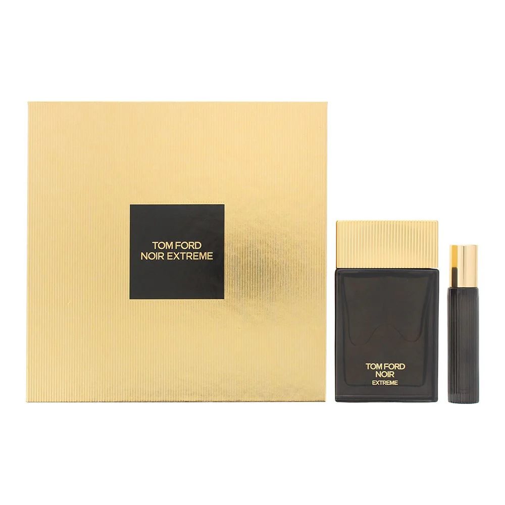 Tom Ford Noir Extreme 2 Piece Gift Set: EDP 100ml - EDP 10ml For Men