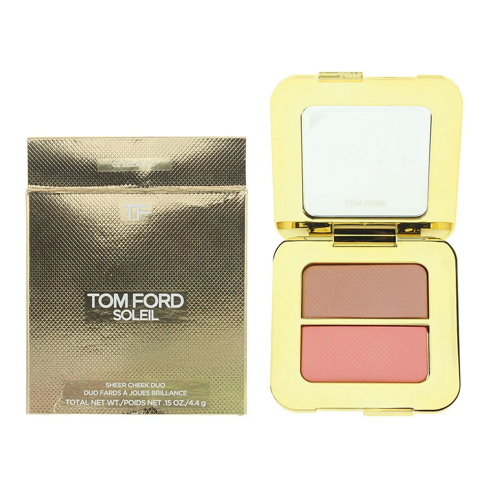 Tom Ford Soleil Sheer 02 Eclat Duo Cheeck Blush 4.4g For Women