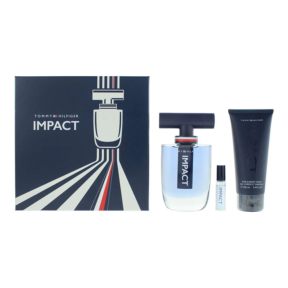 Tommy Hilfiger Impact 3 Pcs Gift Set For Men