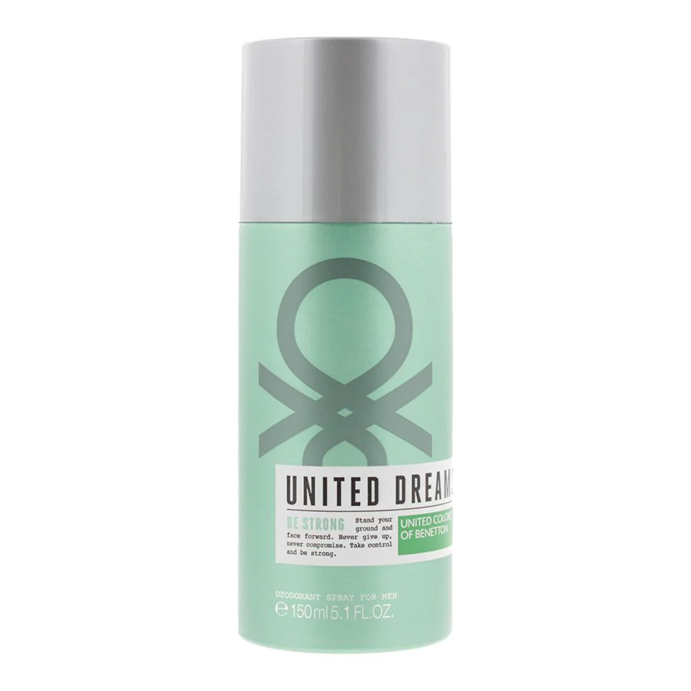 United Colors Of Benetton United Dreams, Be Strong Deodorant Spray 150ml For Men
