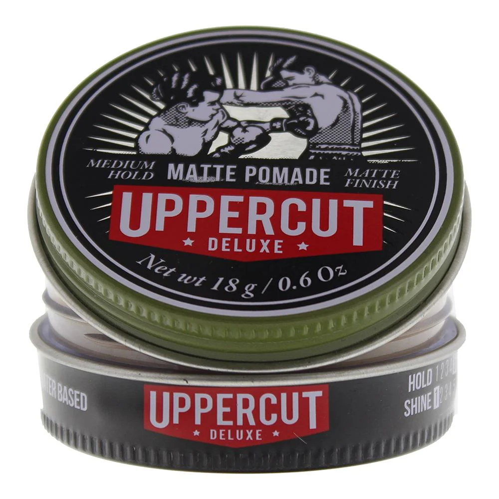 Uppercut Deluxe Matte Pomade 18g - Mini Tin For Men