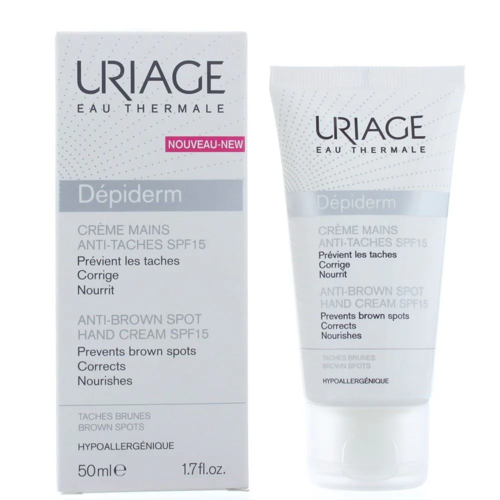 Uriage Depiderm Anti Brown Spot Hand Cream 50ml SPF15