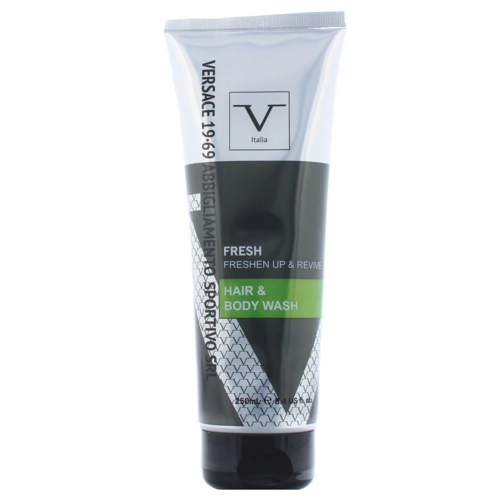 V Italia Fresh Hair Body Wash 250ml For Men