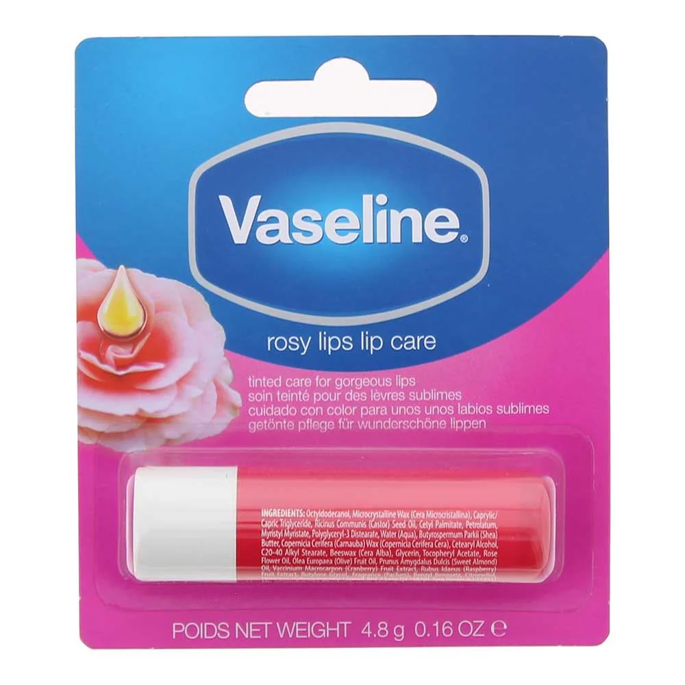 Vaseline Rosy Lips Lip Balm 4.8g For Unisex