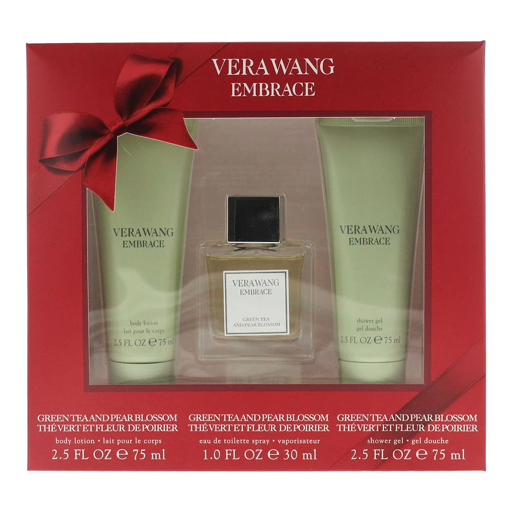 Vera Wang Embrace Green Tea & Pear Blossom 3 Piece Set Women