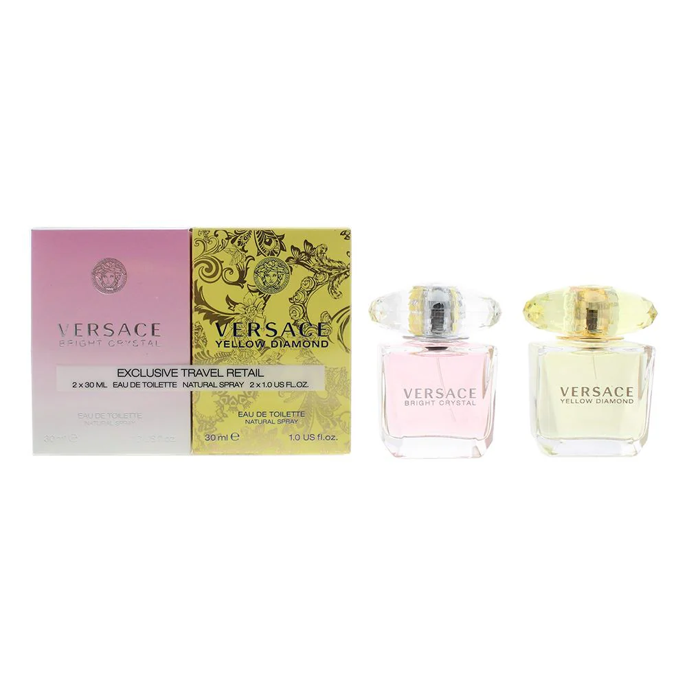 Versace Bright Crystal Duo Eau de Toilette 30ml Set 2 Pieces Women