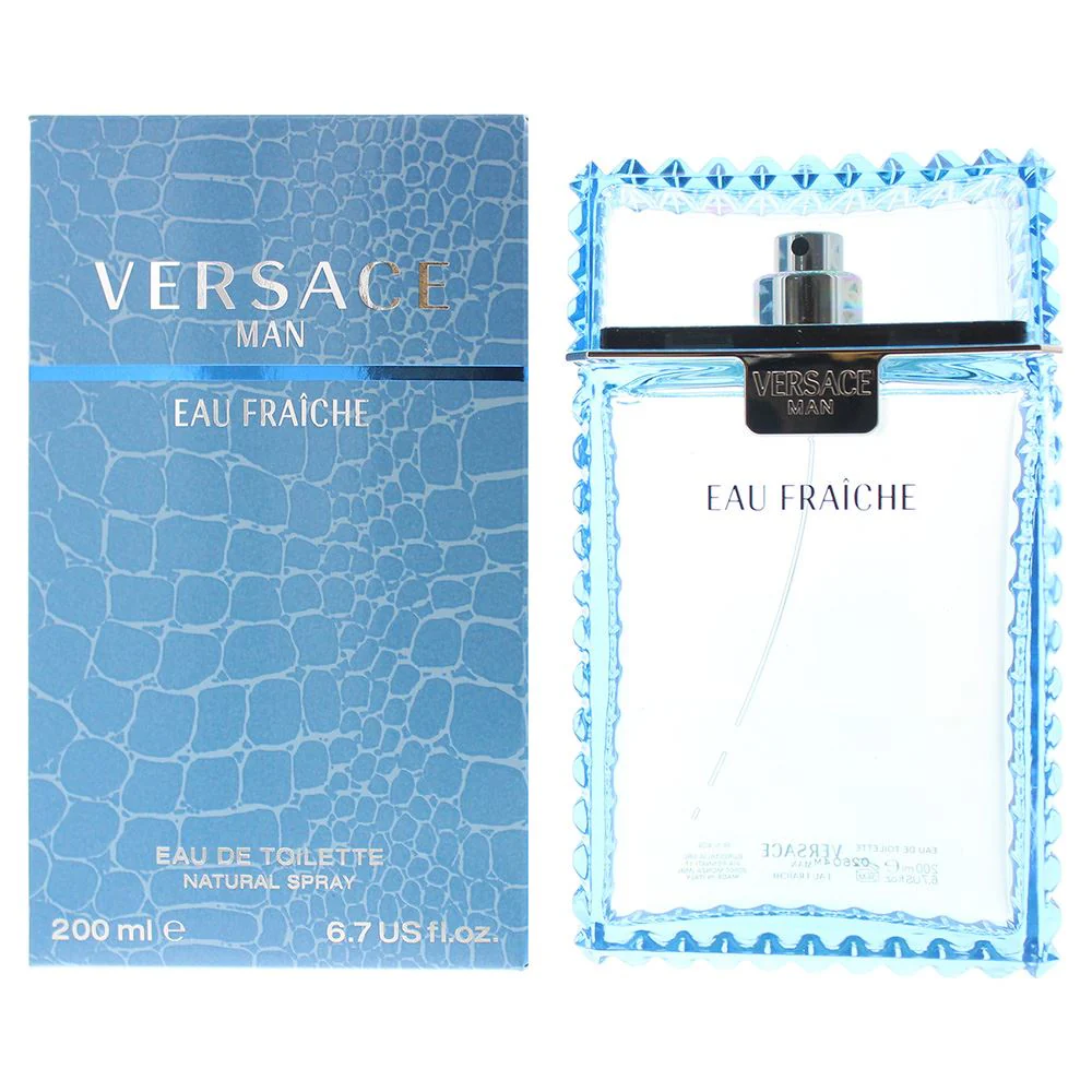 Versace Man Eau Fraiche Eau de Toilette 200ml Men Spray