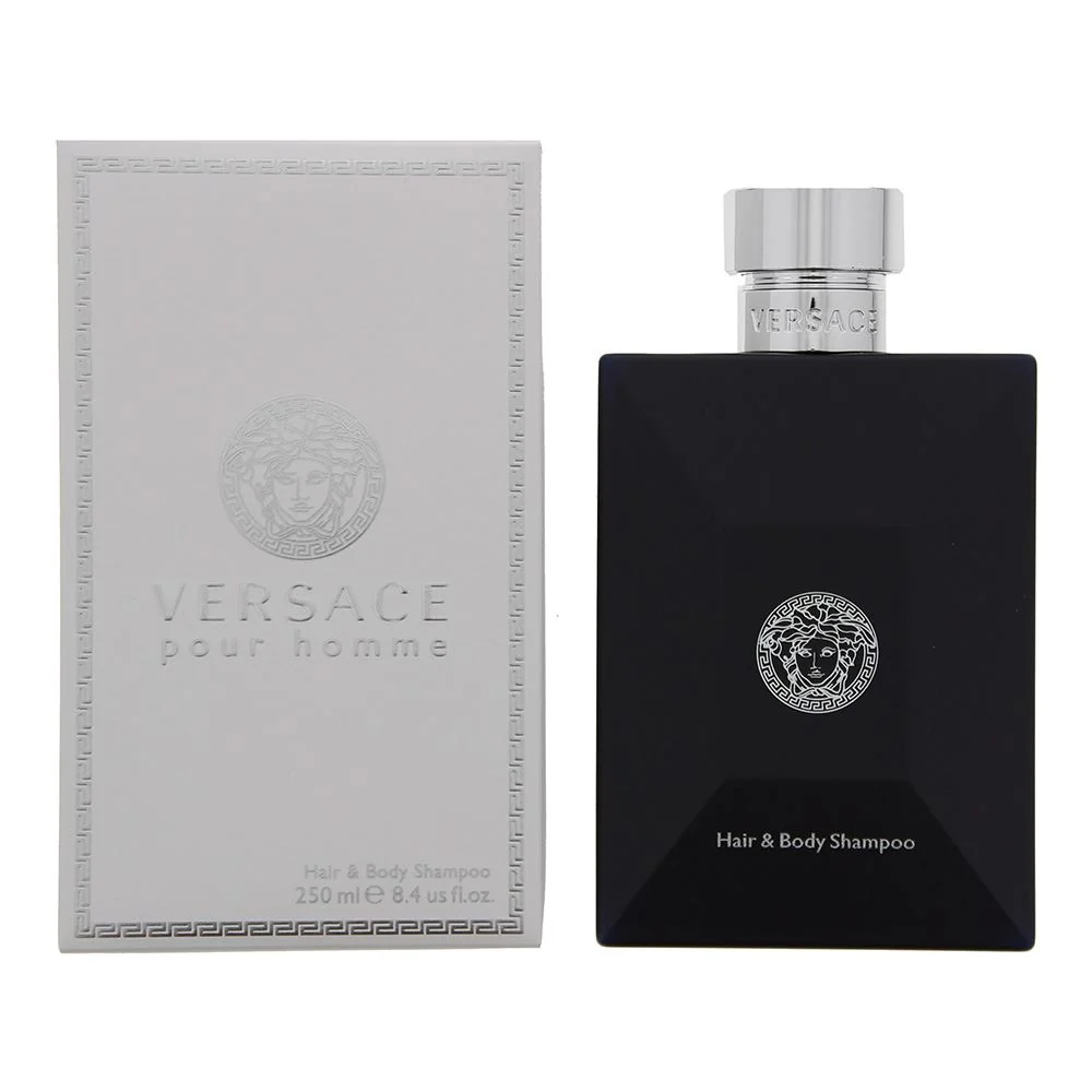 Versace Pour Homme Hair Body Shampoo 250ml For Men