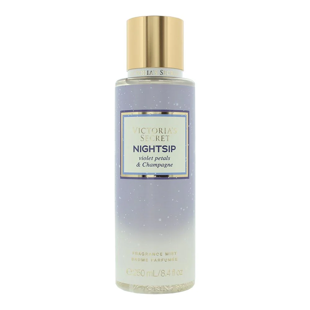 Victoria's Secret Nightsip Violet Petals Champagne Fragrance Mist 250ml For Women