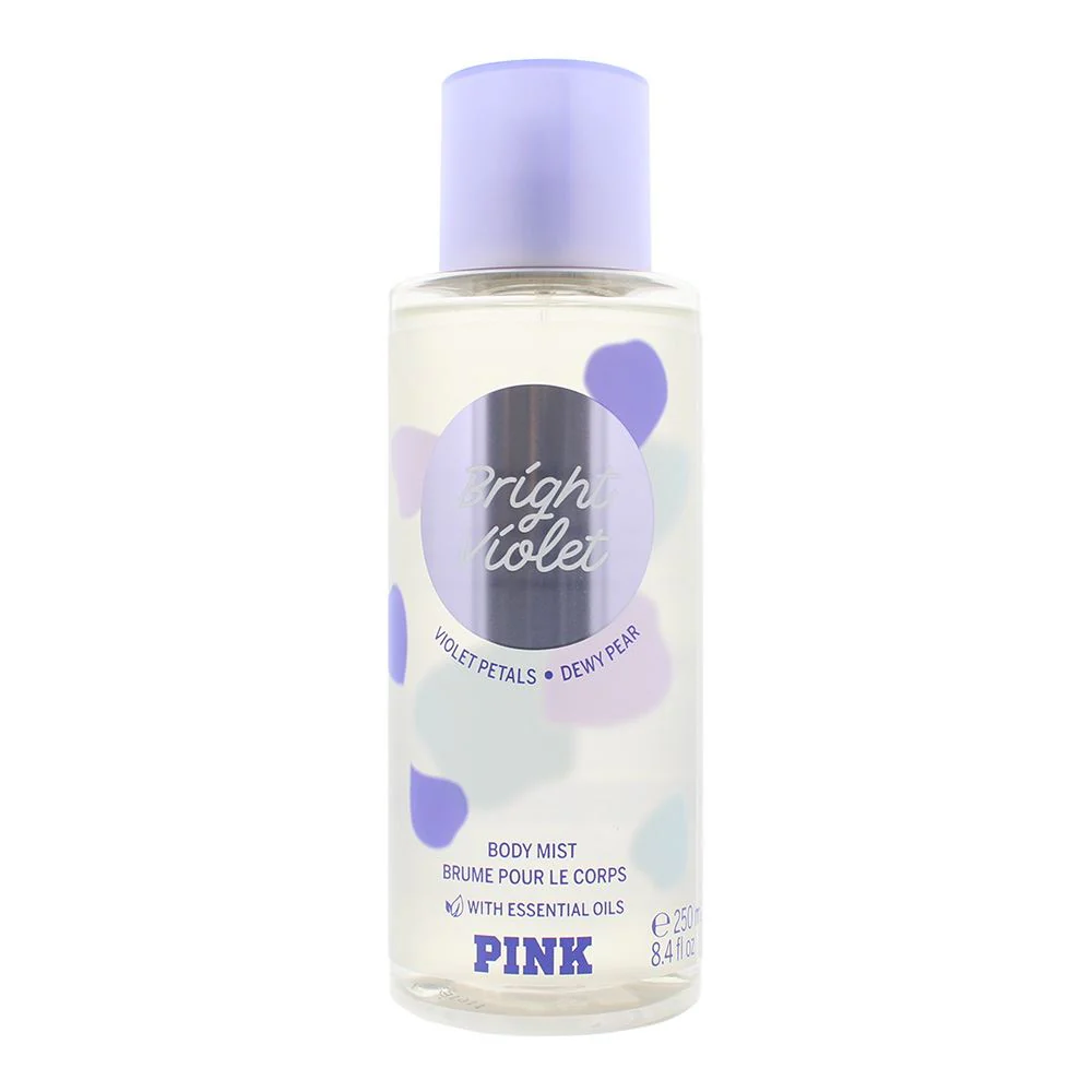 Victoria's Secret Pink Bright Violet Body Mist 250ml For Women