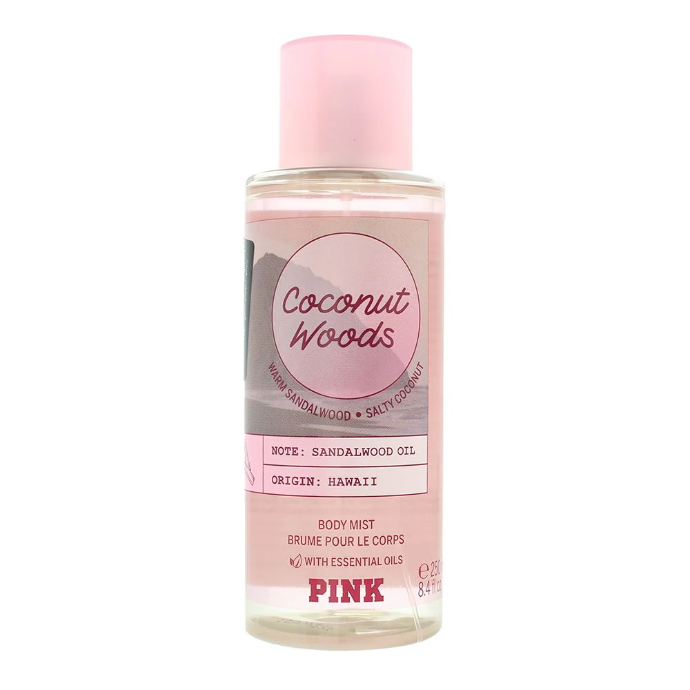 Victoria's Secret Pink Coconut Woods Body Mist 250ml For Women