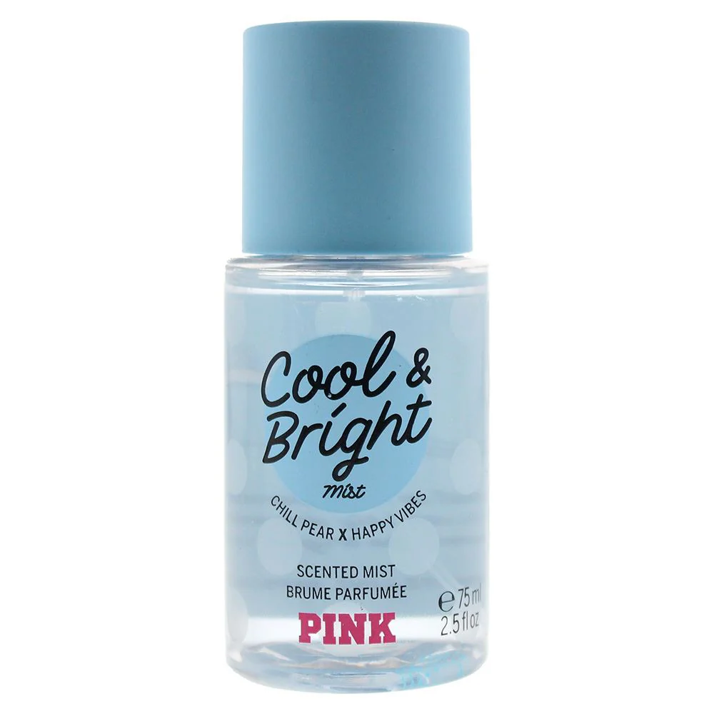 Victoria's Secret Pink Cool & bright Body Mist 75ml Women Spray