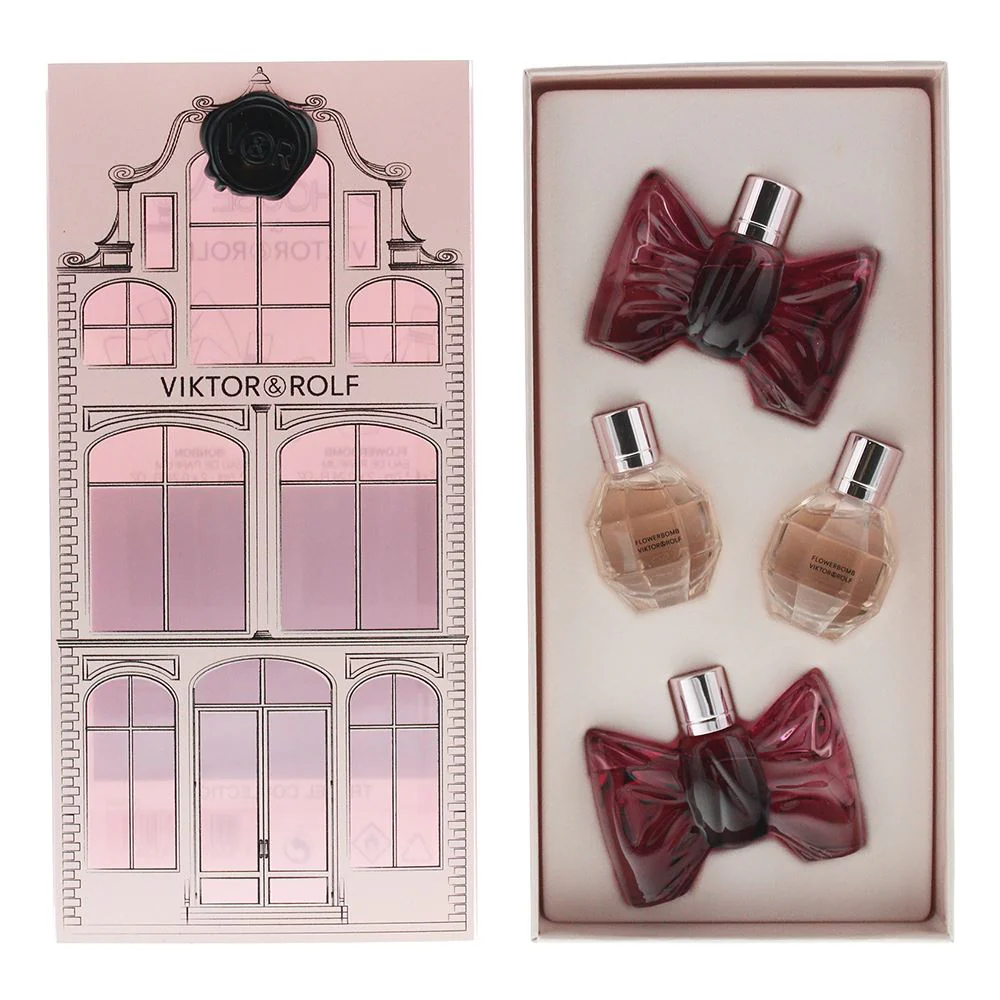 Viktor & Rolf Flowerbomb 4 Piece Gift Set EDP 7ml EDP 7ml EDP 7ml EDP 7ml - Image 2