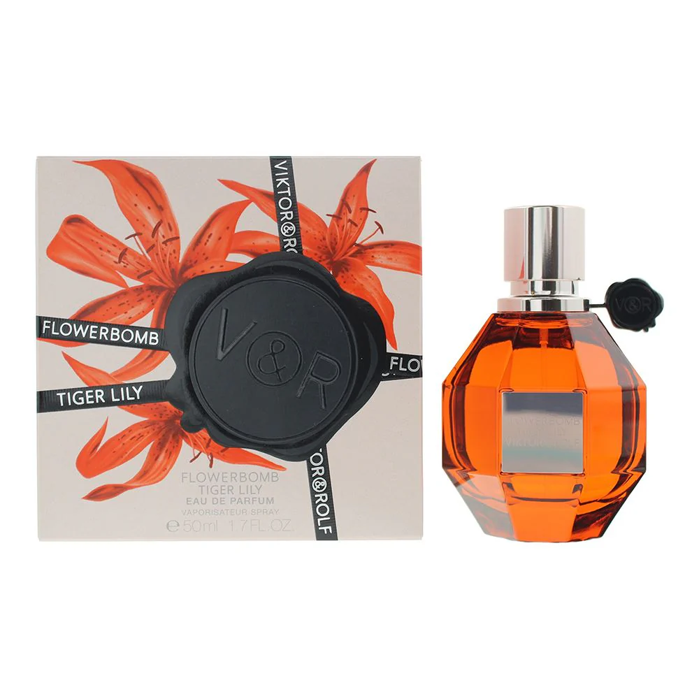 Viktor Rolf Flowerbomb Tiger Lily EDP 50ml Spray For Women Her Brand NEW