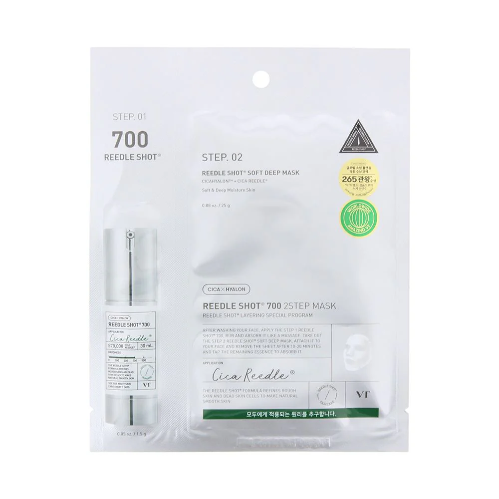 Vt Cosmetics Reedle Shot 700 2 Step Mask 25g for Women