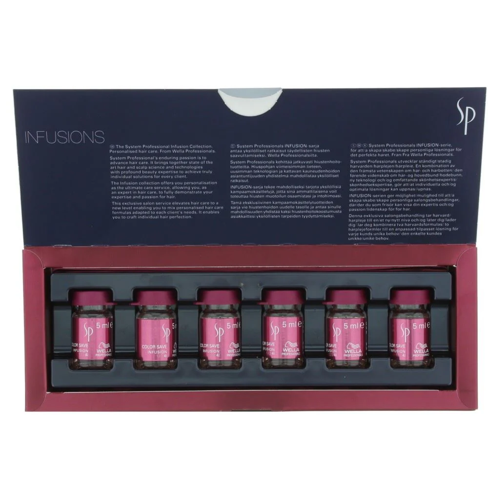 Wella Infusions Sp Color Save Infusion No4 6 X 5ml