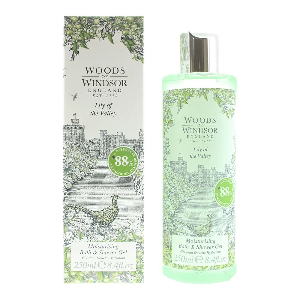 Woods Of Windsor Lily Of The Valley Bath Shower Gel 250ml Women