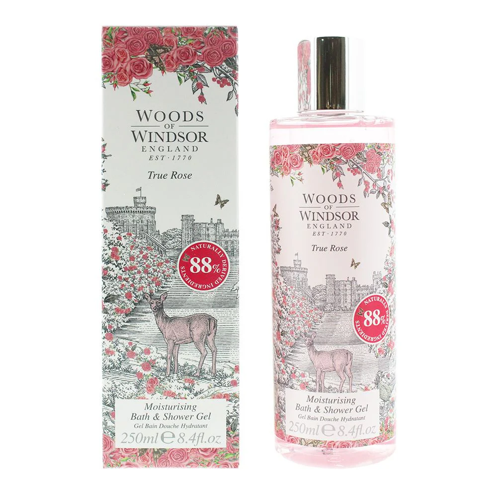 Woods Of Windsor True Rose Bath Shower Gel 250ml Women