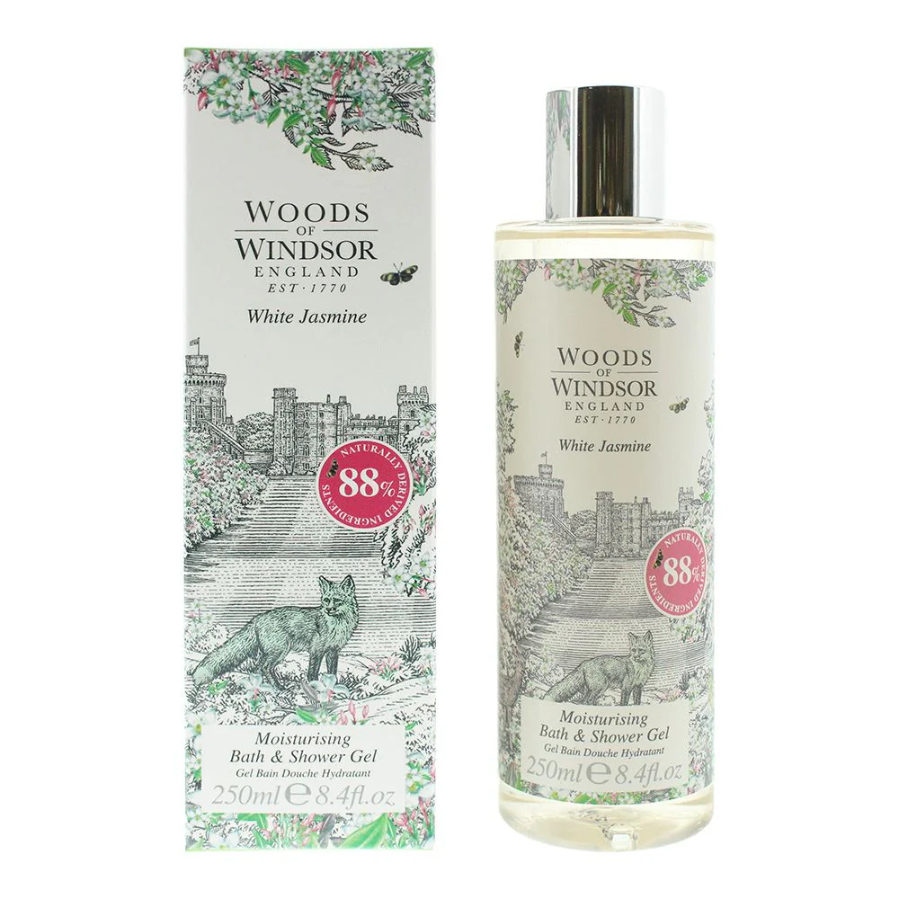 Woods Of Windsor White Jasmine Bath Shower Gel 250ml Women