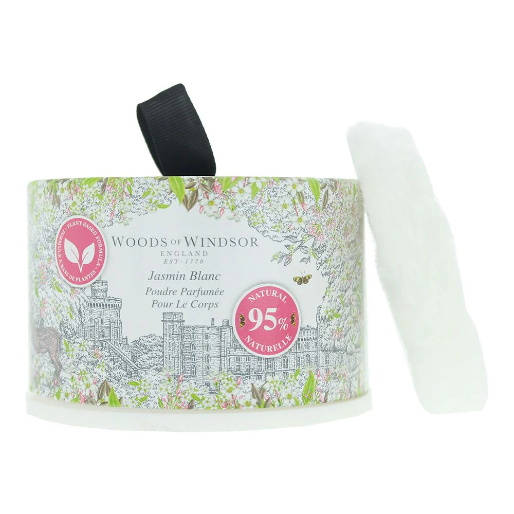 Woods Of Windsor White Jasmine Dusting Body Powder 100g For Women