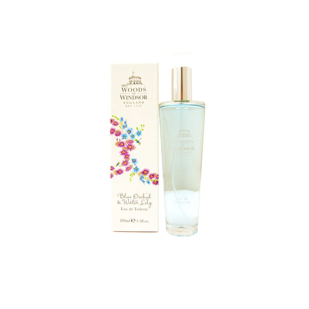 Woods Of Windsor Wow Blue Orchid & Water Lily 100ml Eau de Toilette Women Spray