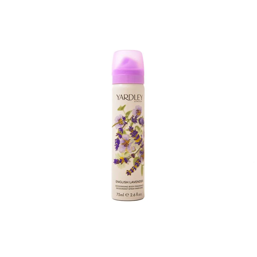 Yardley English Lavender Body Spray Eau de Toilette 75ml Women Spray
