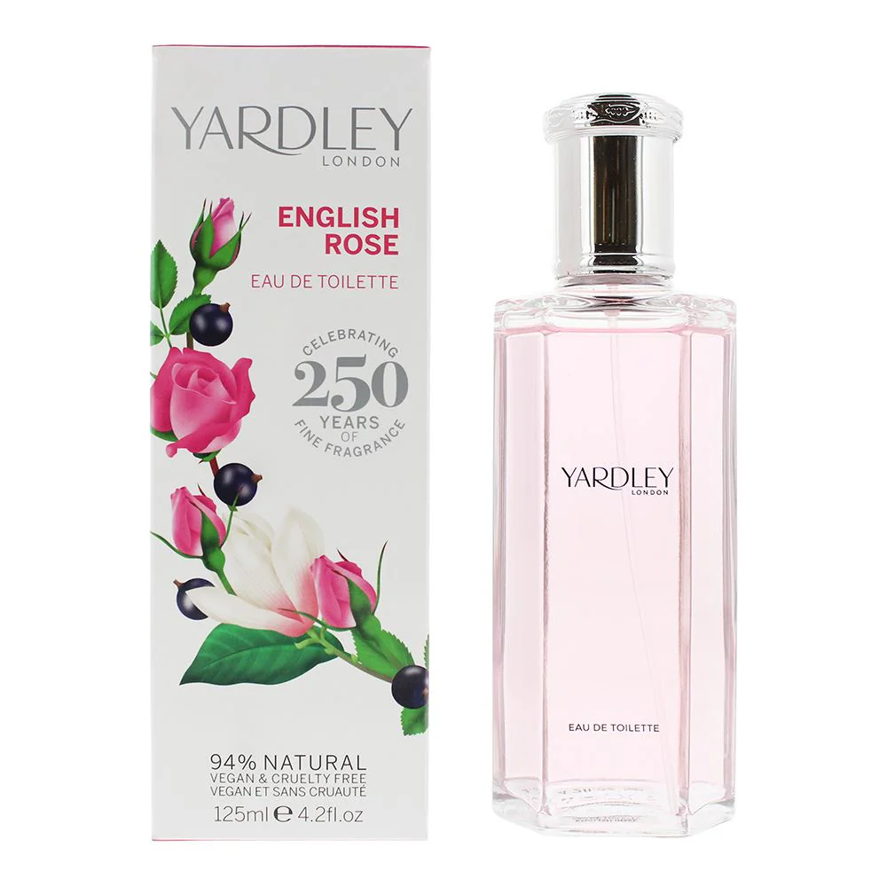 Yardley English Rose Eau de Toilette 125ml For Women