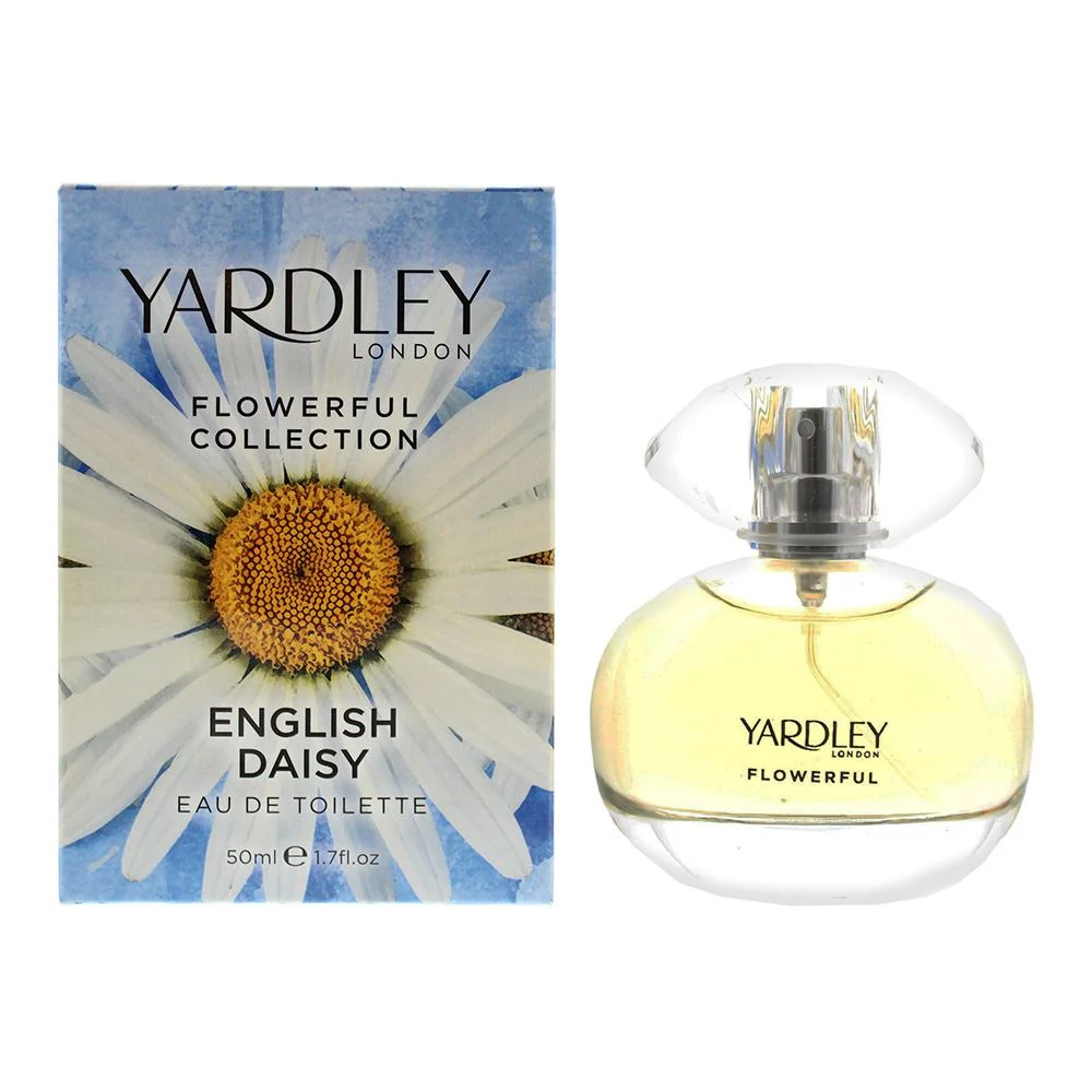 Yardley Flowerful Collection English Daisy Eau de Toilette 50ml Women Spray