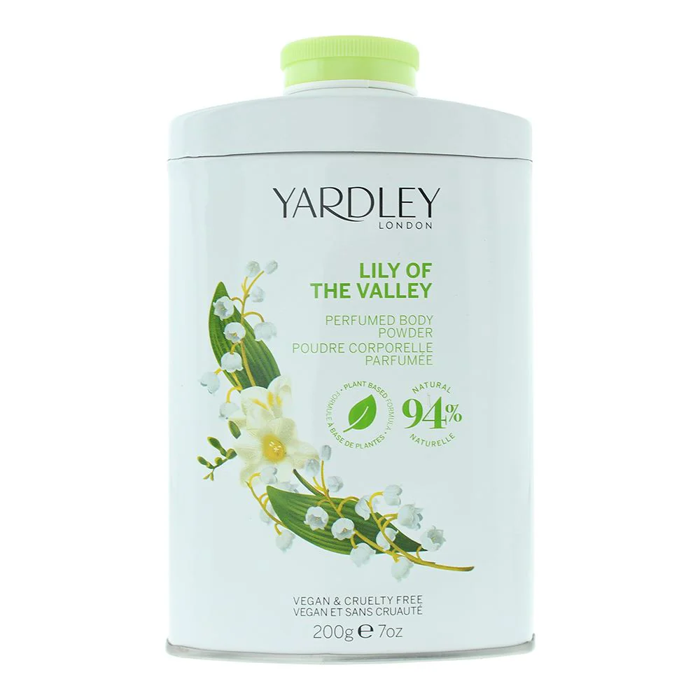 Yardley Lily Of The Valley Perfumed Body Powder 200g For Unisex