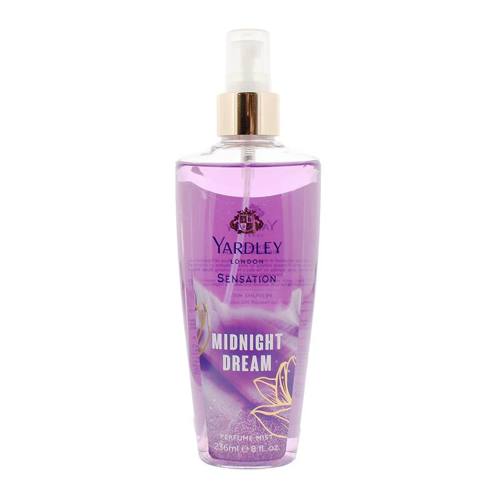 Yardley Midnight Dream Sensations Perfume Mist 236ml Women