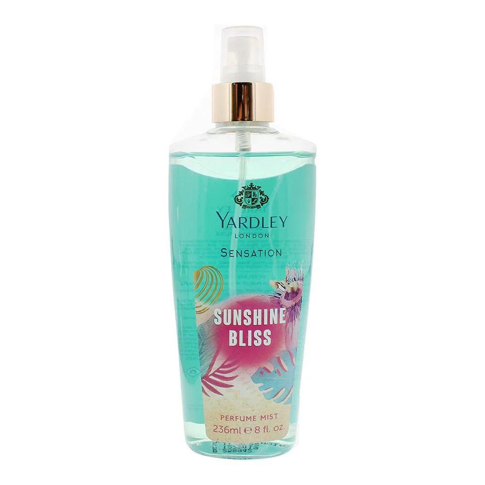 Yardley Sunshine Bliss Sensations Perfume Mist 236ml Women
