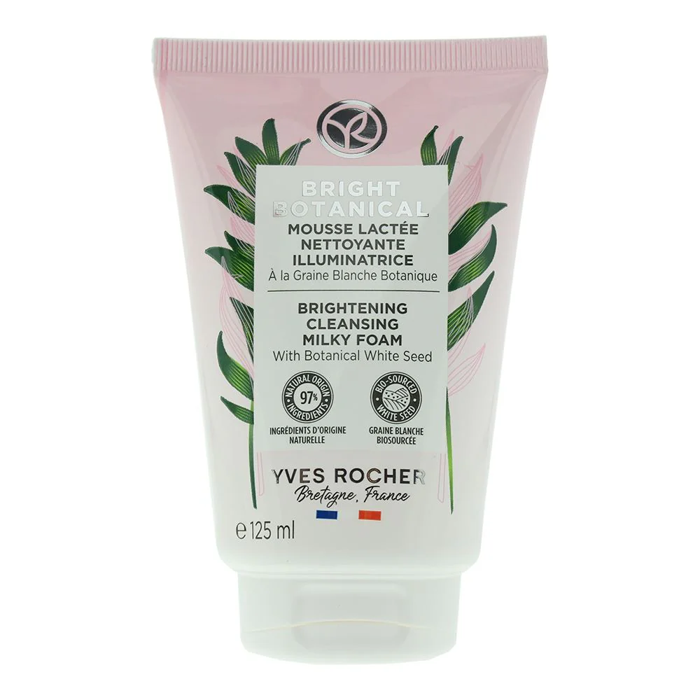 Yves Rocher Bright Botanical Brightening Cleansing Milk Foam 125ml For Unisex
