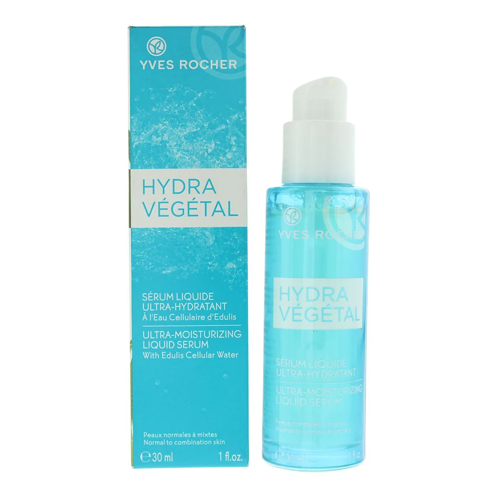 Yves Rocher Hydra Vegetal Ultra Moisturizing Serum 30ml For Women Her Brand NEW