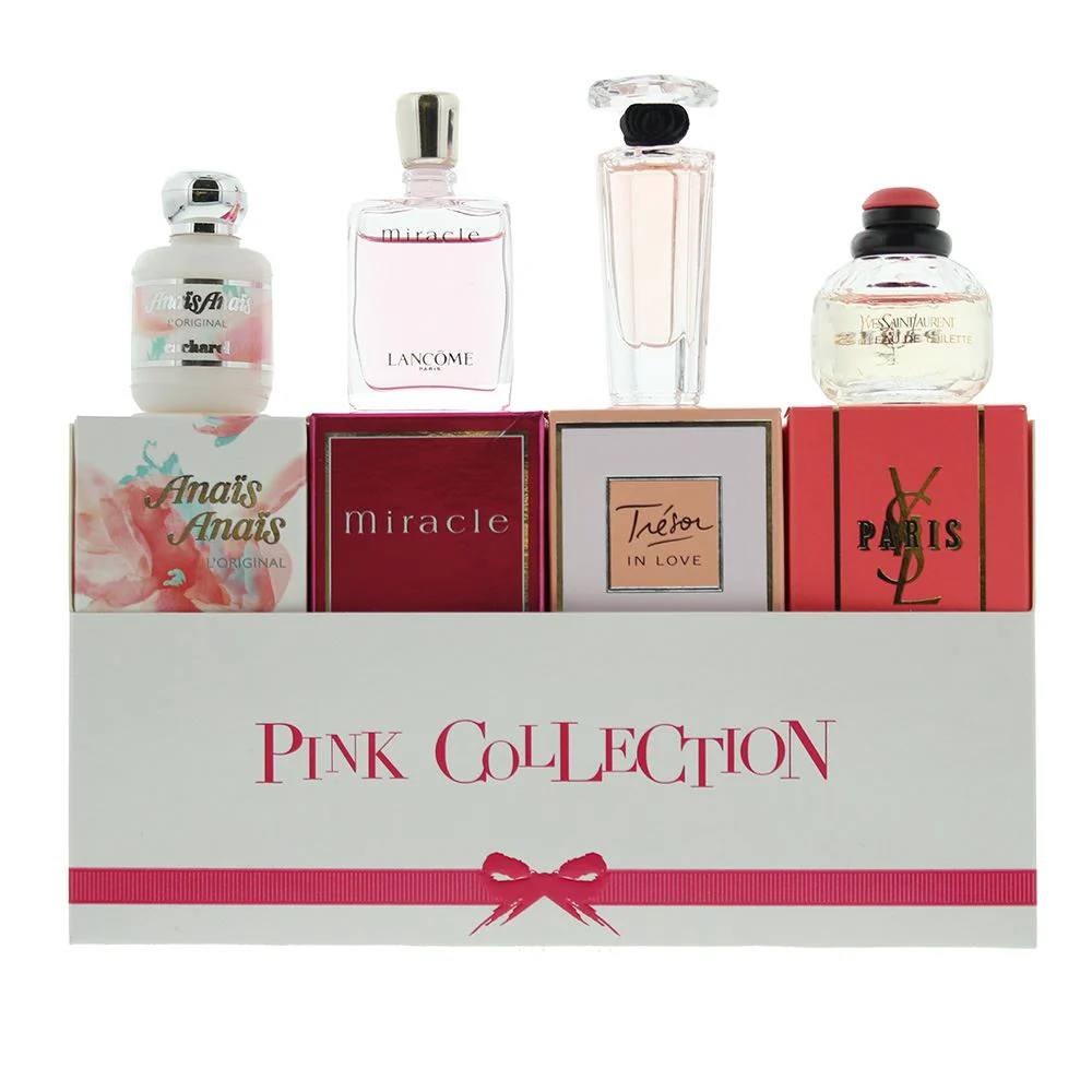 Yves Saint Laurent / Lancome Pink Collection 4 Piece Gift Set Women
