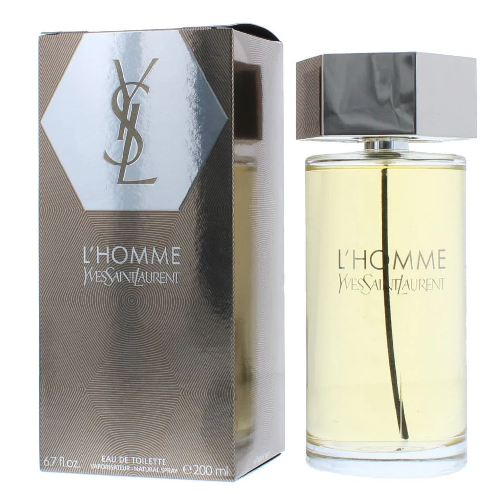Yves Saint Laurent L'Homme Eau de Toilette 200ml Spray Men Spray