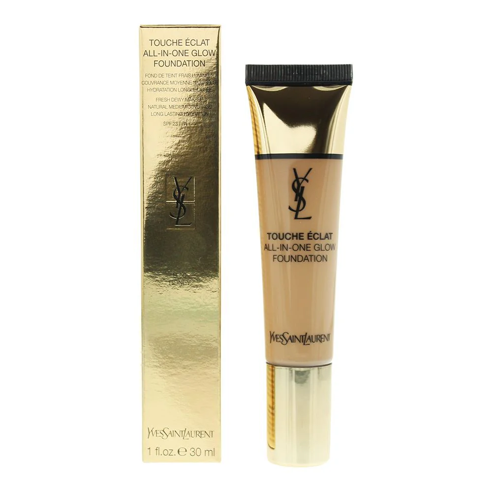 Yves Saint Laurent Touche eclat All In One Glow B50 Honey Foundation Spf 23 30ml