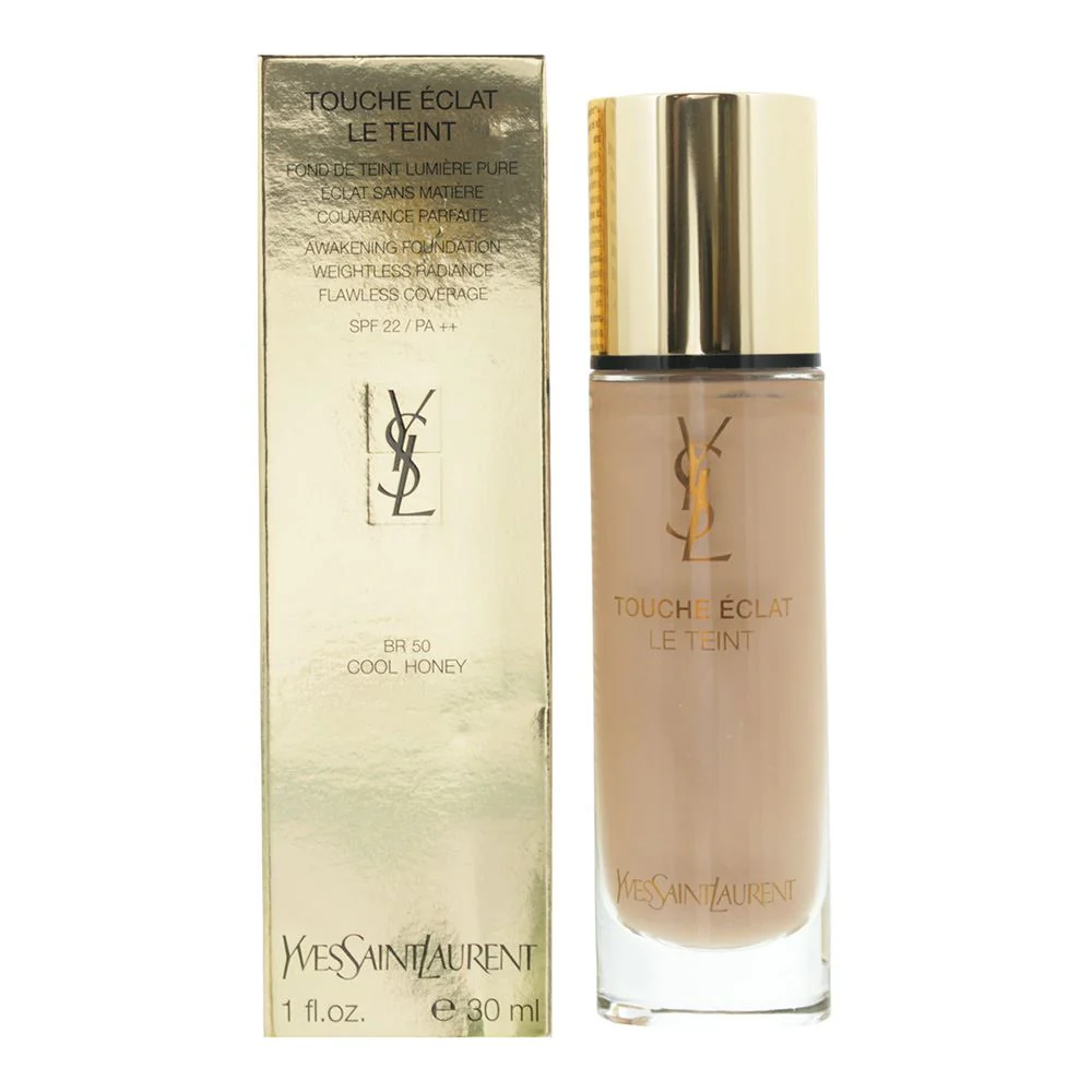 Yves Saint Laurent Touche eclat BR50 Cool Honey Foundation Spf 22 30ml Women
