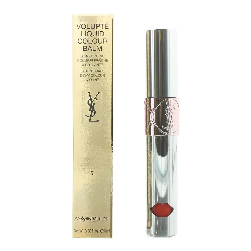 Yves Saint Laurent Volupte 05 Watch Me Orange Colour Balm 6ml Women