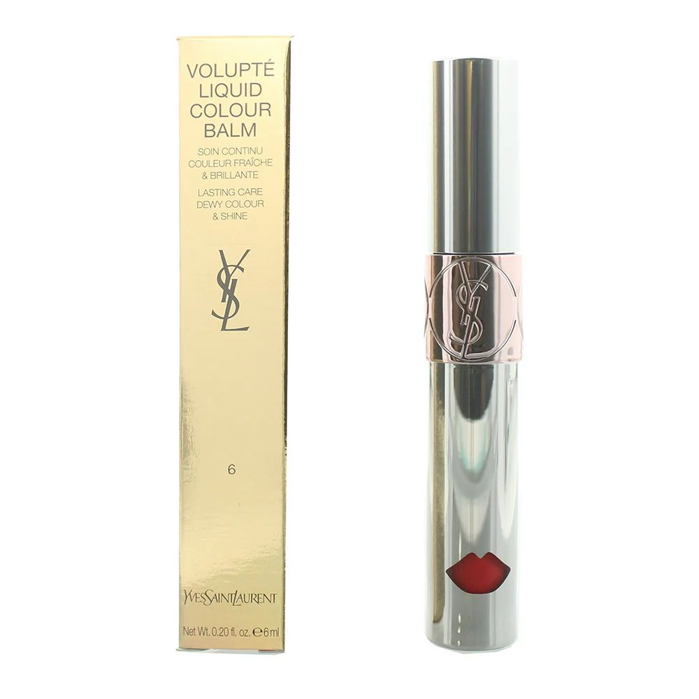 Yves Saint Laurent Volupte 06 Undress Me Coral Colour Balm 6ml Women