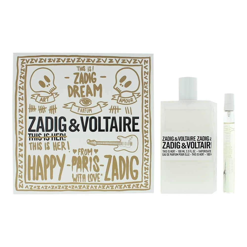 Zadig & Voltaire This Is Her 2 Piece Gift Set For Women