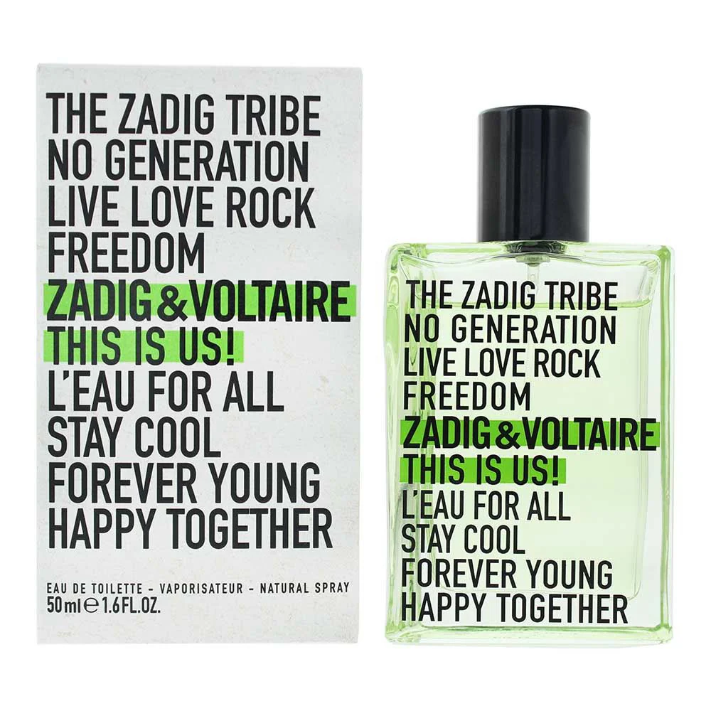 Zadig & Voltaire This Is Us! Eau de Toilette 50ml For Unisex